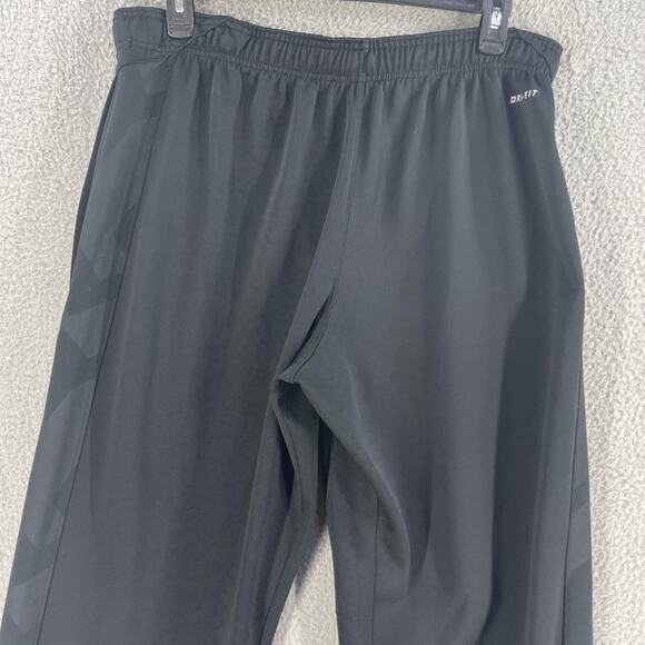 Carolina Panthers Pants Mens XL Black NFL Football Nike Dri Fit Warm Up - Picture 8 of 15